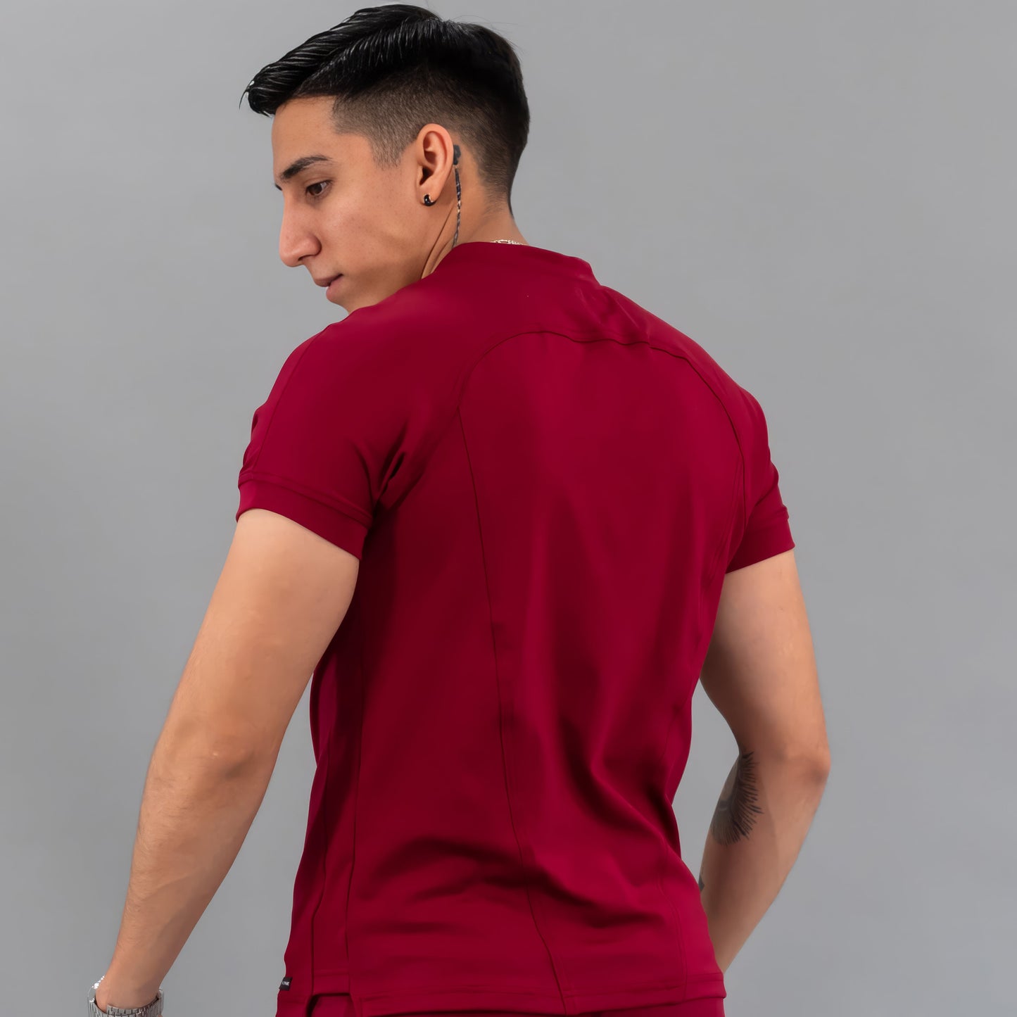 Men's Top 920 Burgundy Super Stretch