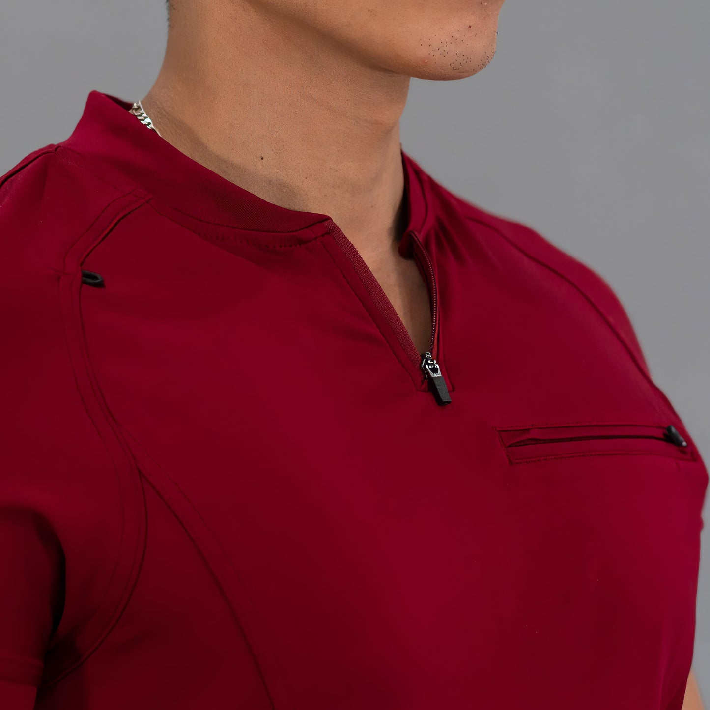 Men's Top 920 Burgundy Super Stretch