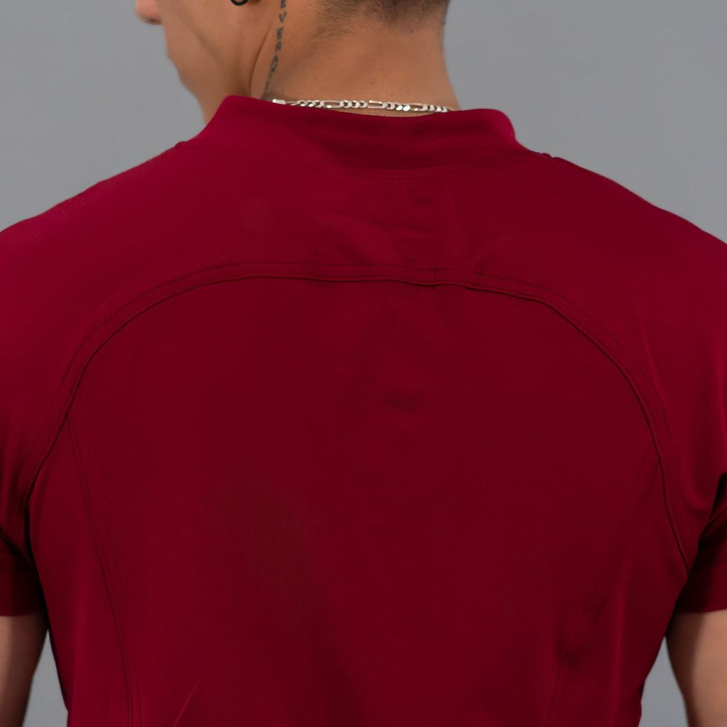 Men's Top 920 Burgundy Super Stretch