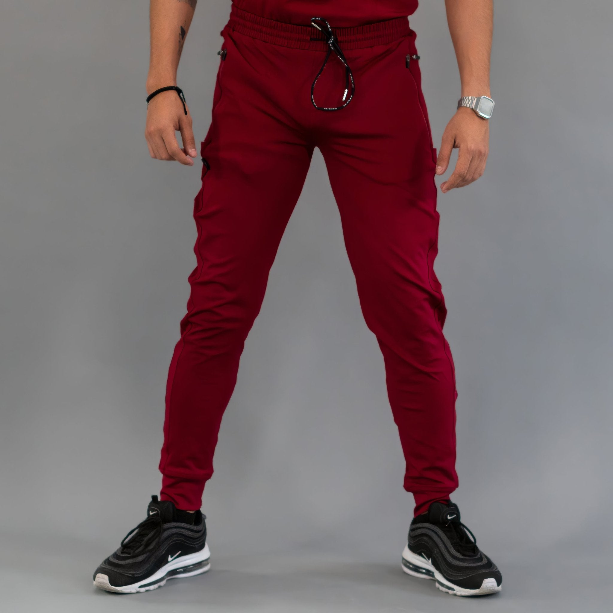 Men's Pants 920 Burgundy Super Stretch