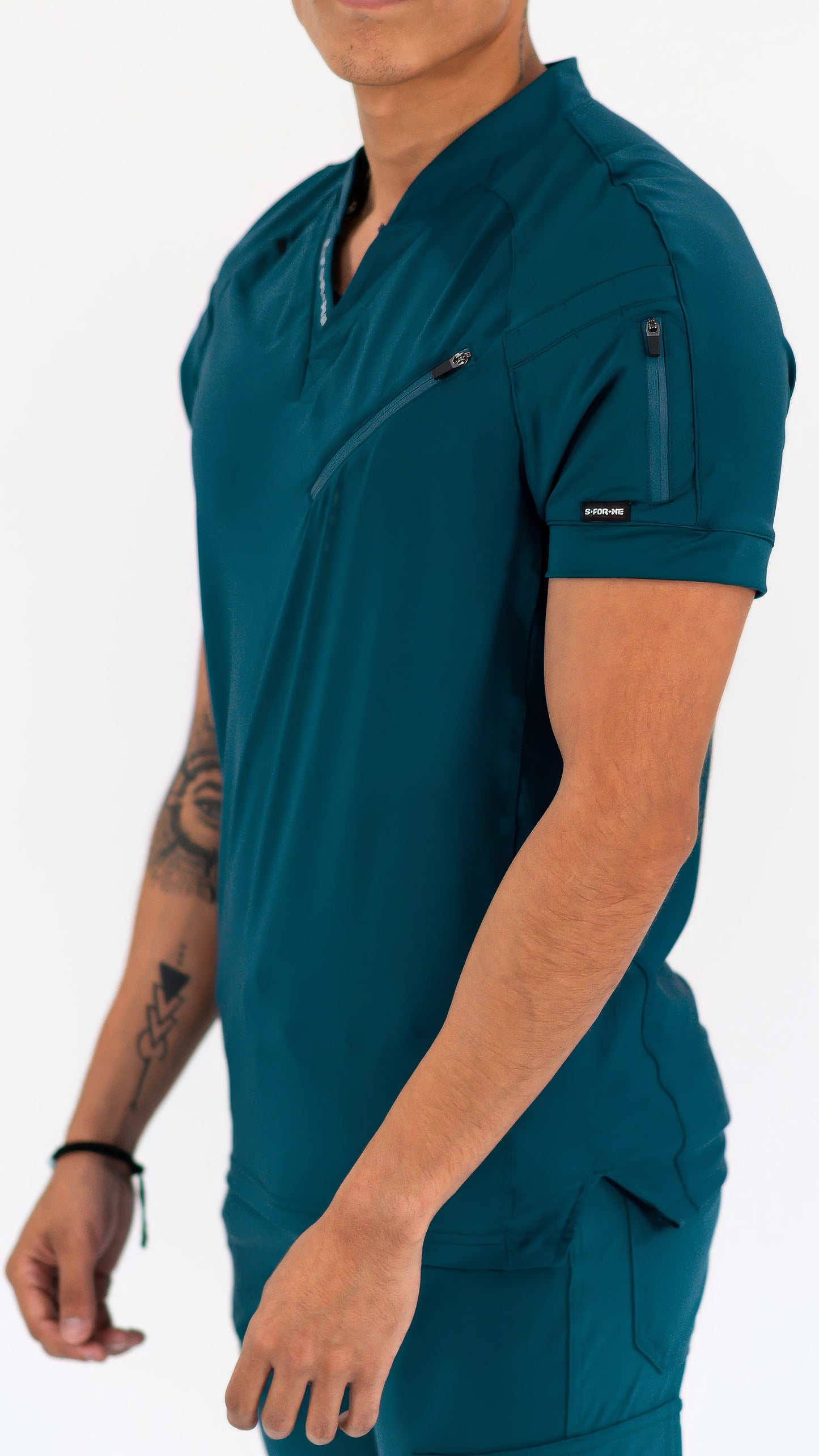 Men's Top 905 Caribbean Blue, Scrubs Super Stretch