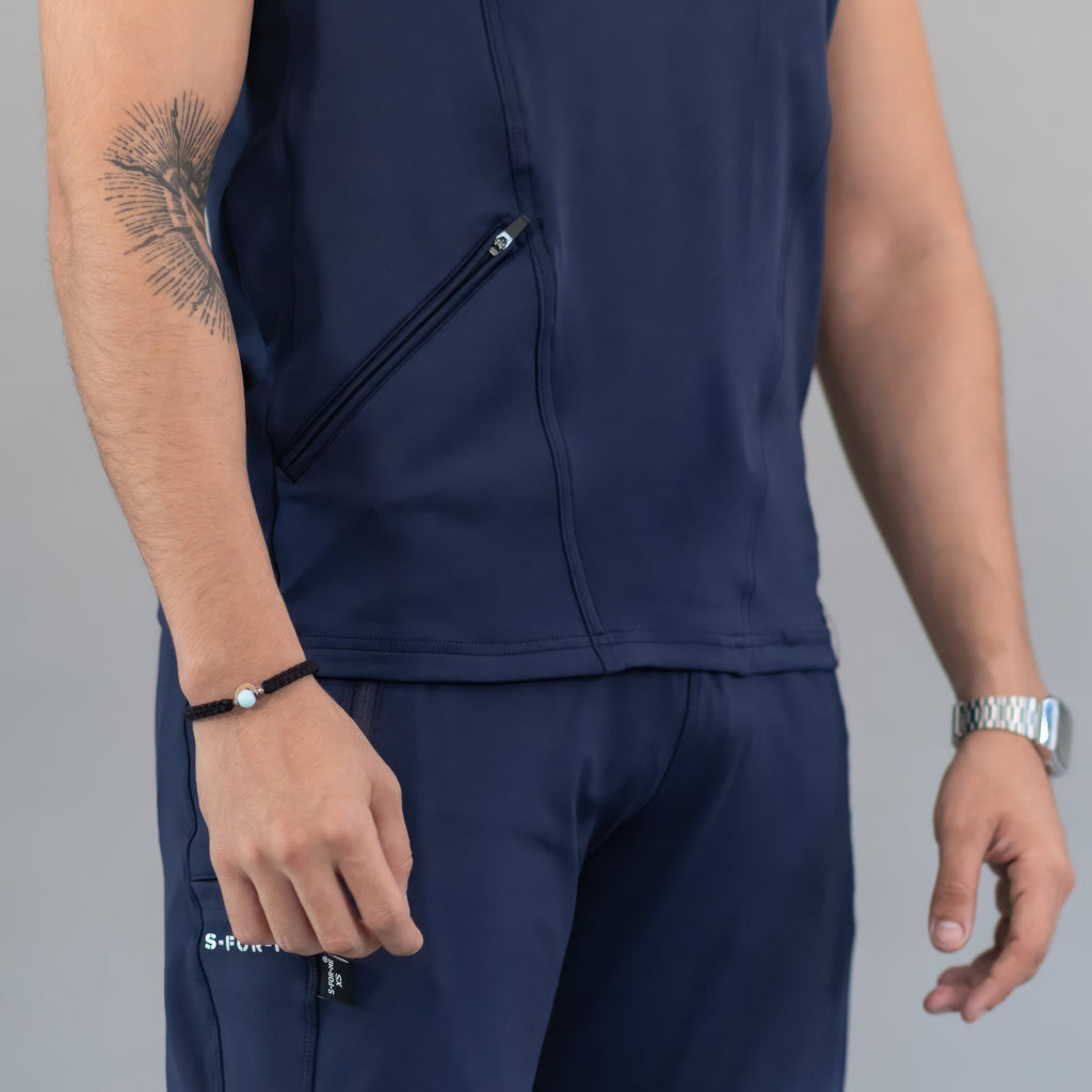 Men's Top 920 Navy Blue Super Stretch