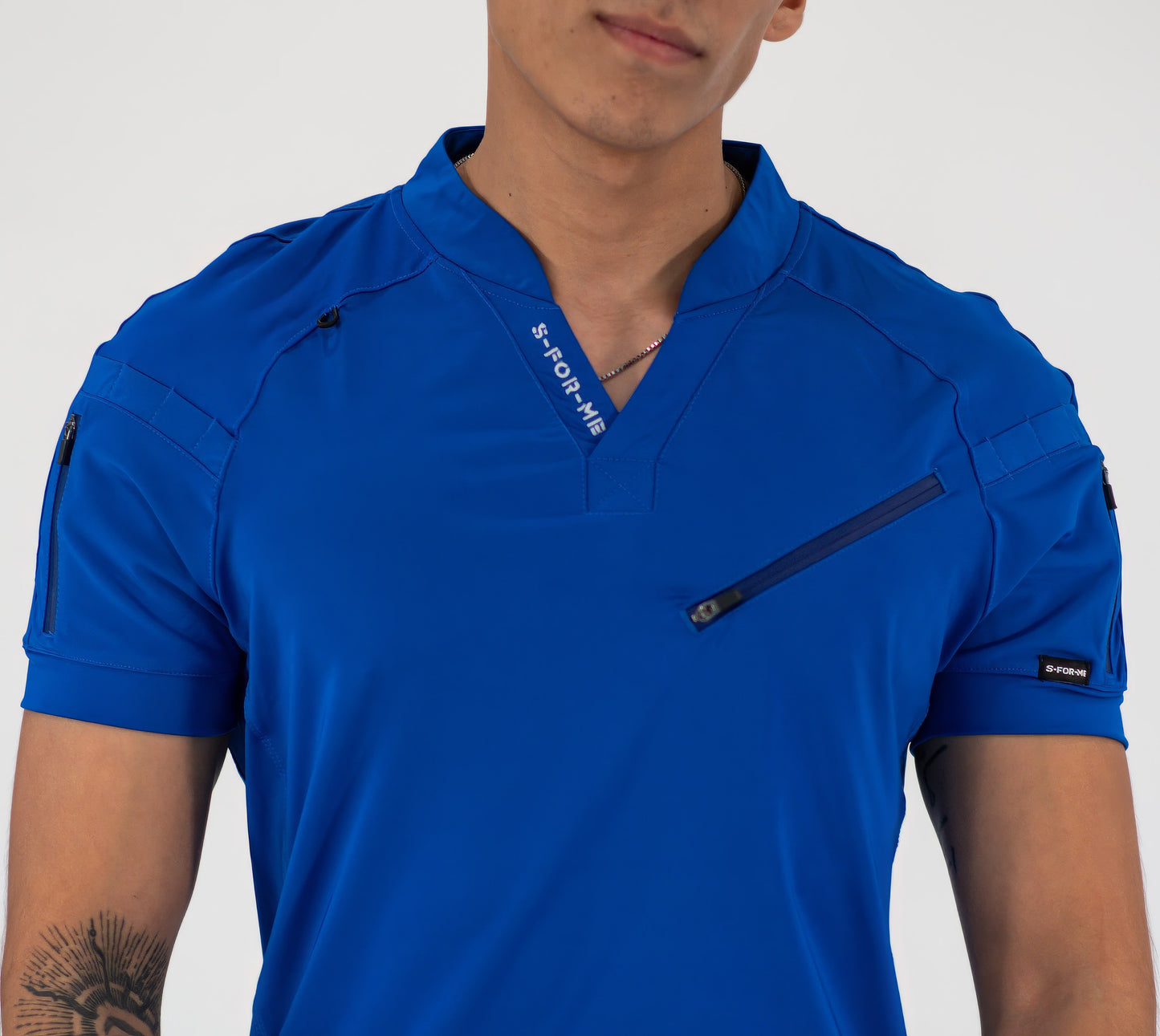 Men's Top 905 Royal Blue, Scrubs Super Stretch