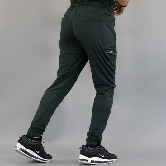 Men's Pants 920 Green Super Stretch