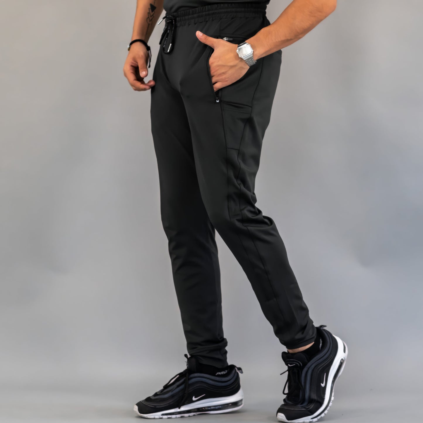 Men's Pants 920 Black Super Stretch