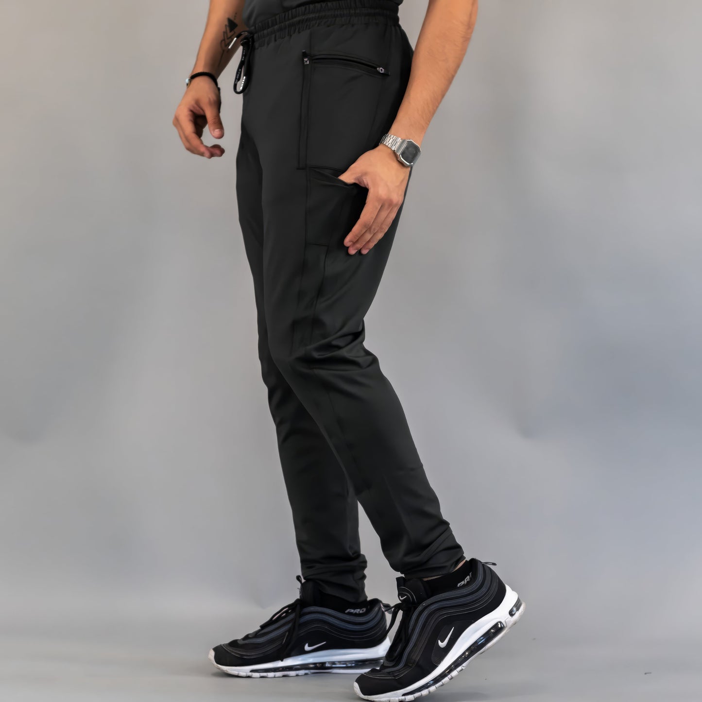 Men's Pants 920 Black Super Stretch