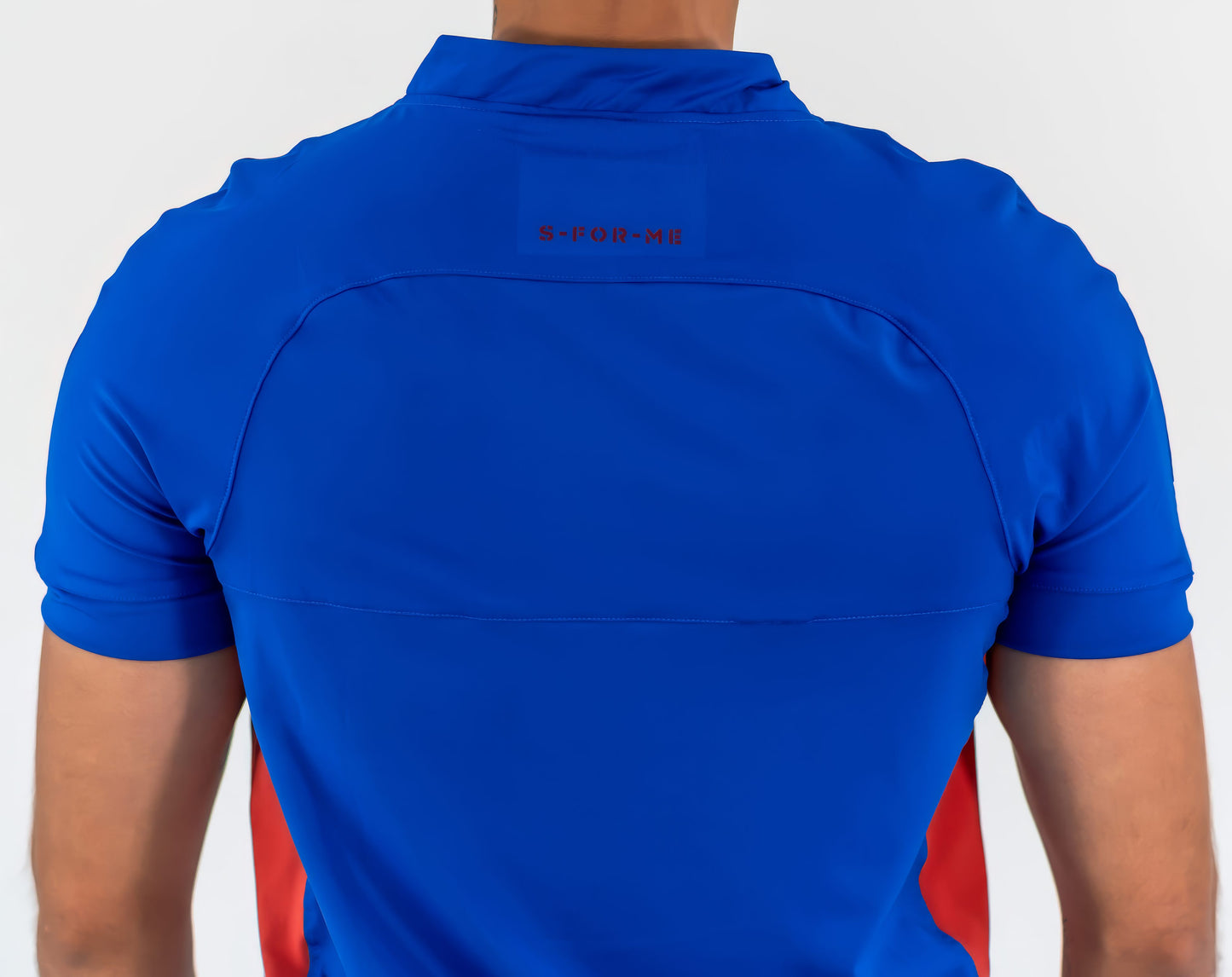 Men's Top 905 Royal Blue/Chedron, Super Stretch Scrubs