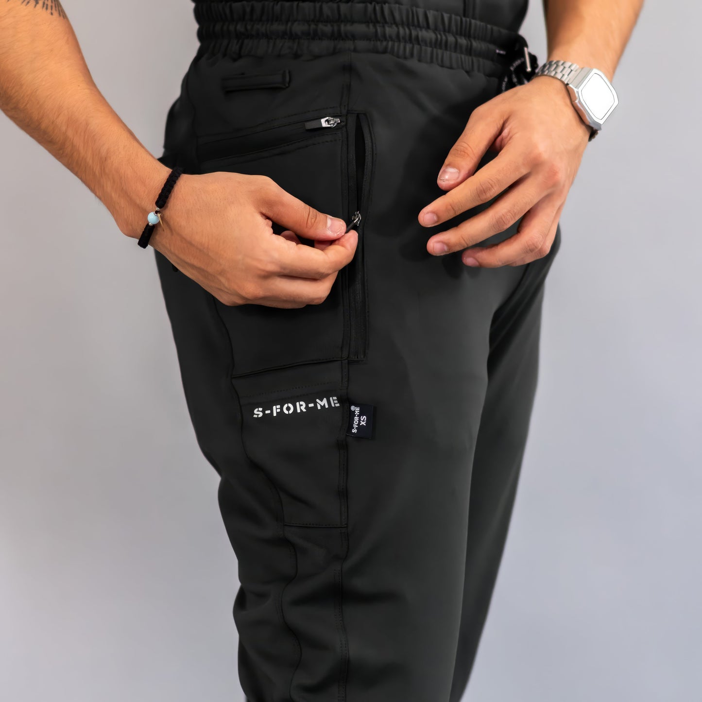 Men's Pants 920 Black Super Stretch