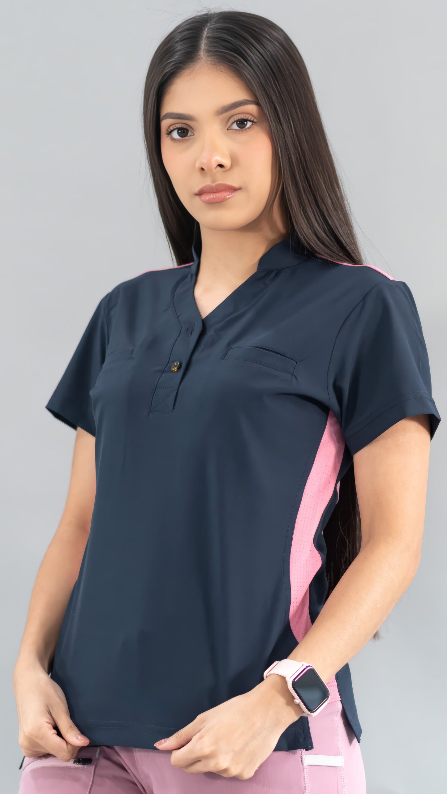 Women's Top Navy/Pink, Scrubs 520