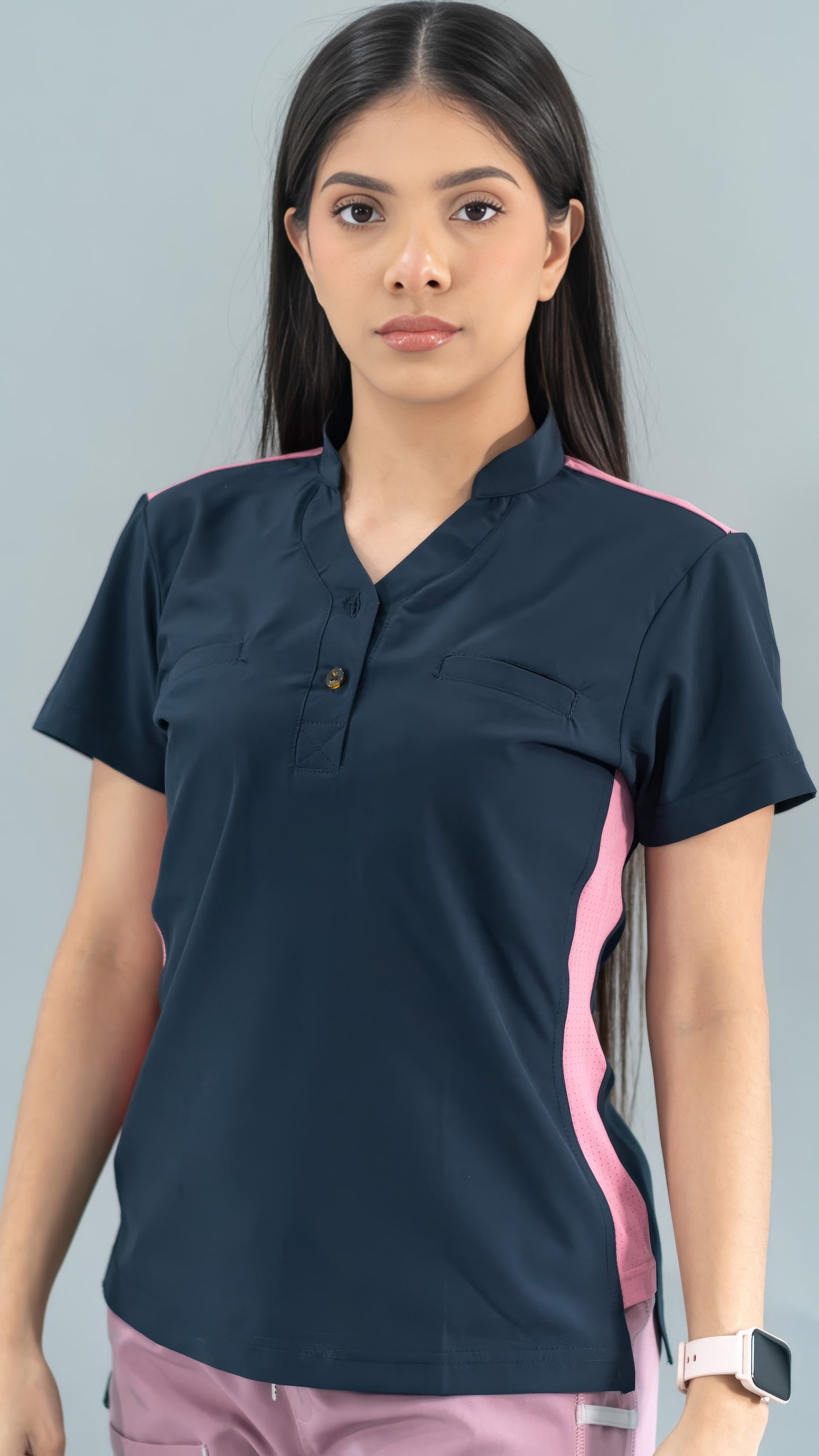 Women's Top Navy/Pink, Scrubs 520