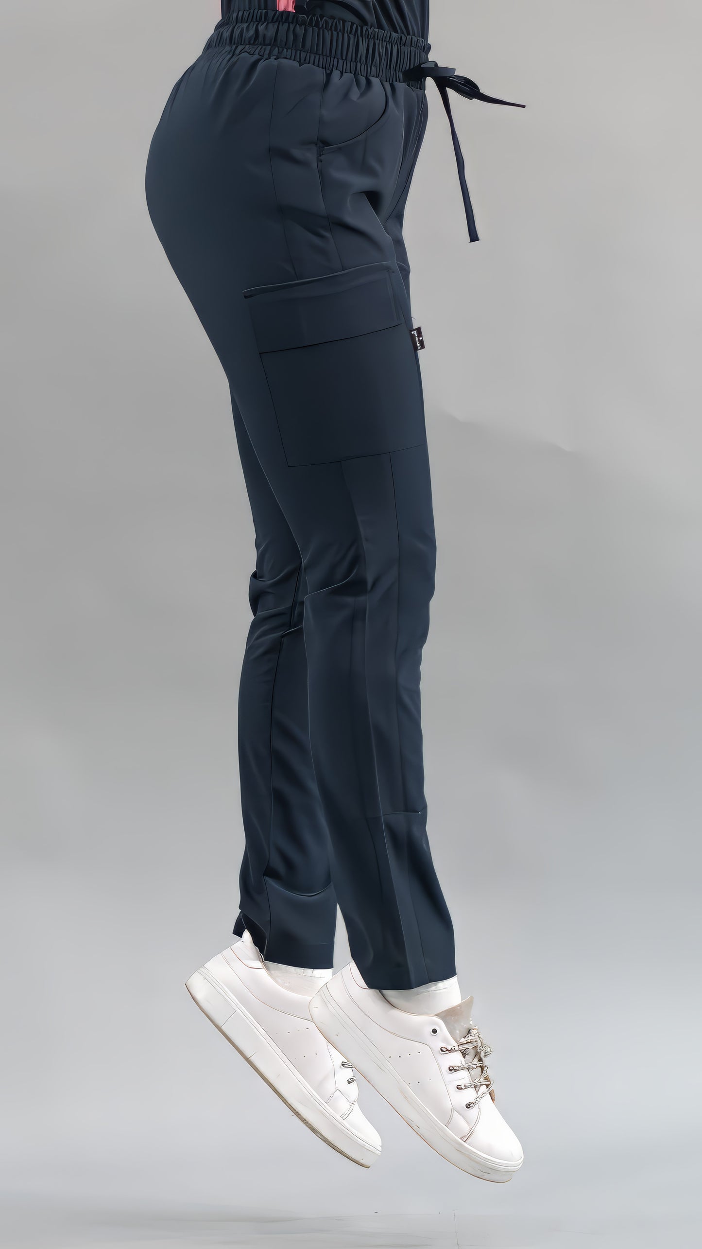 Women's Skinny Navy Pants, Scrubs 520