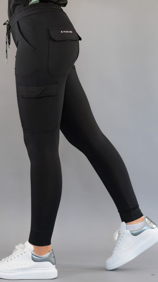 Women’s Jogger 905 Black, Super Stretch Scrubs