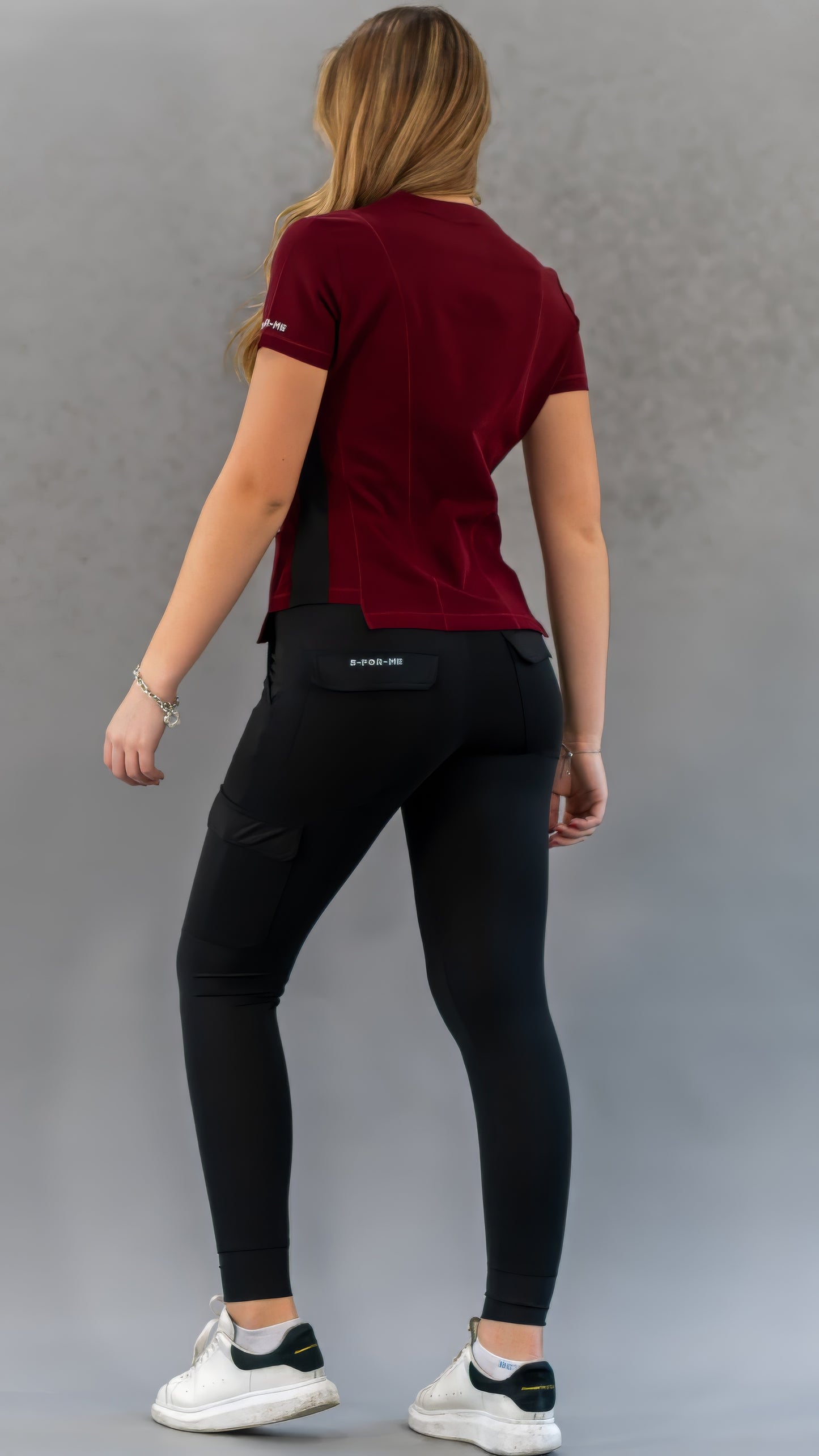 Women’s Waterproof 301 Burgundy/Black Top, Scrubs style 301