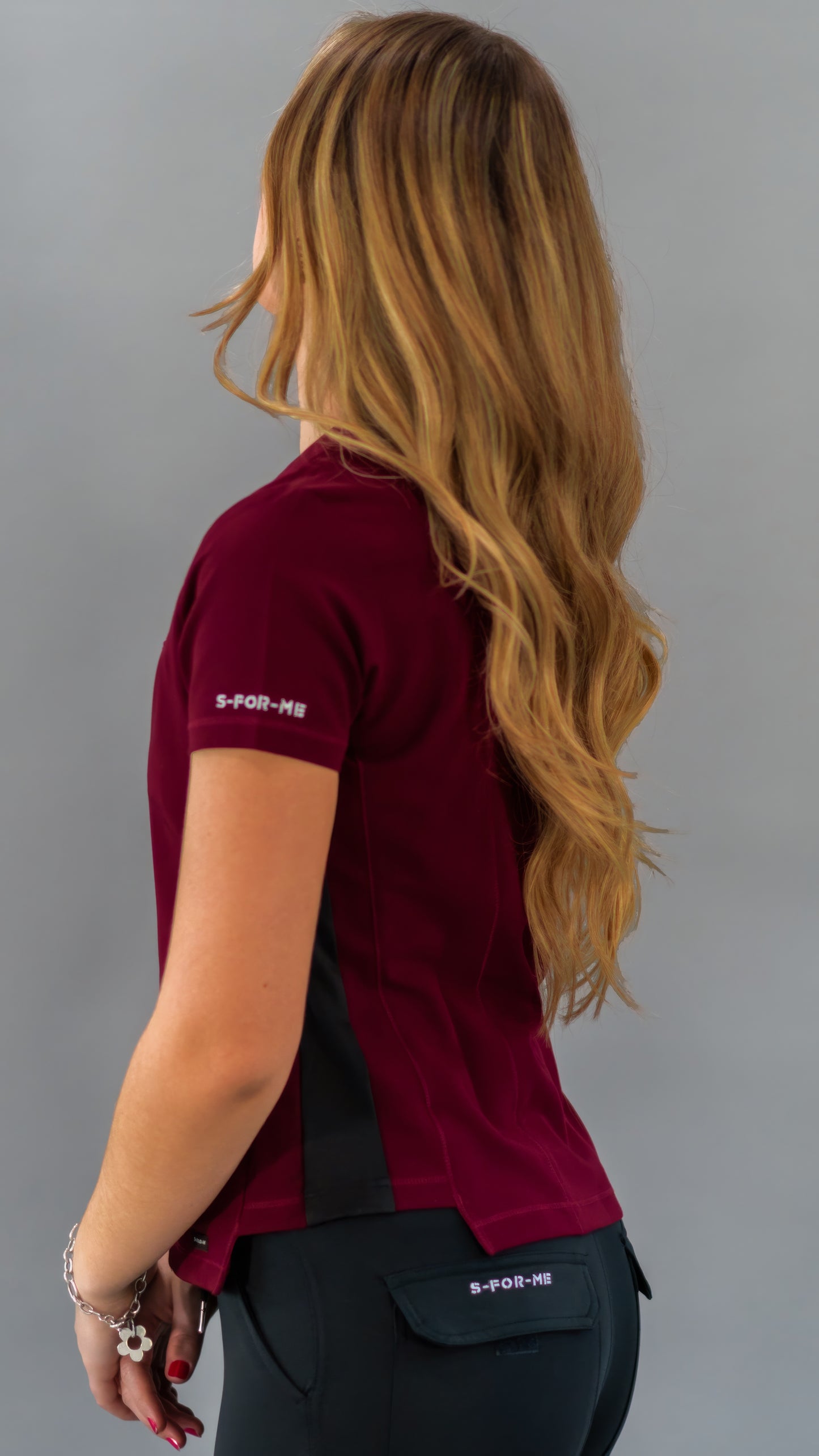 Women’s Waterproof 301 Burgundy/Black Top, Scrubs style 301