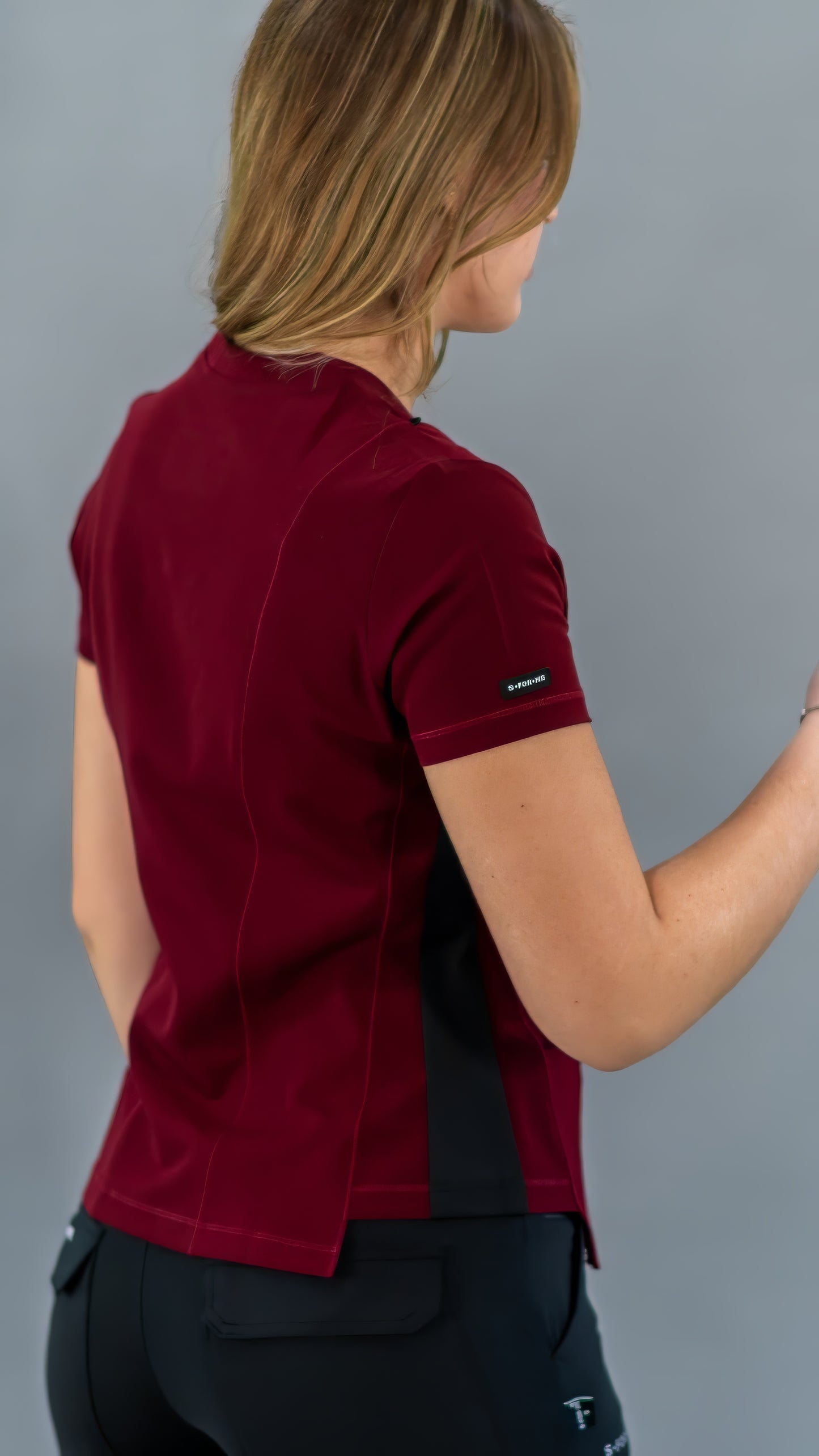 Women’s Waterproof 301 Burgundy/Black Top, Scrubs style 301