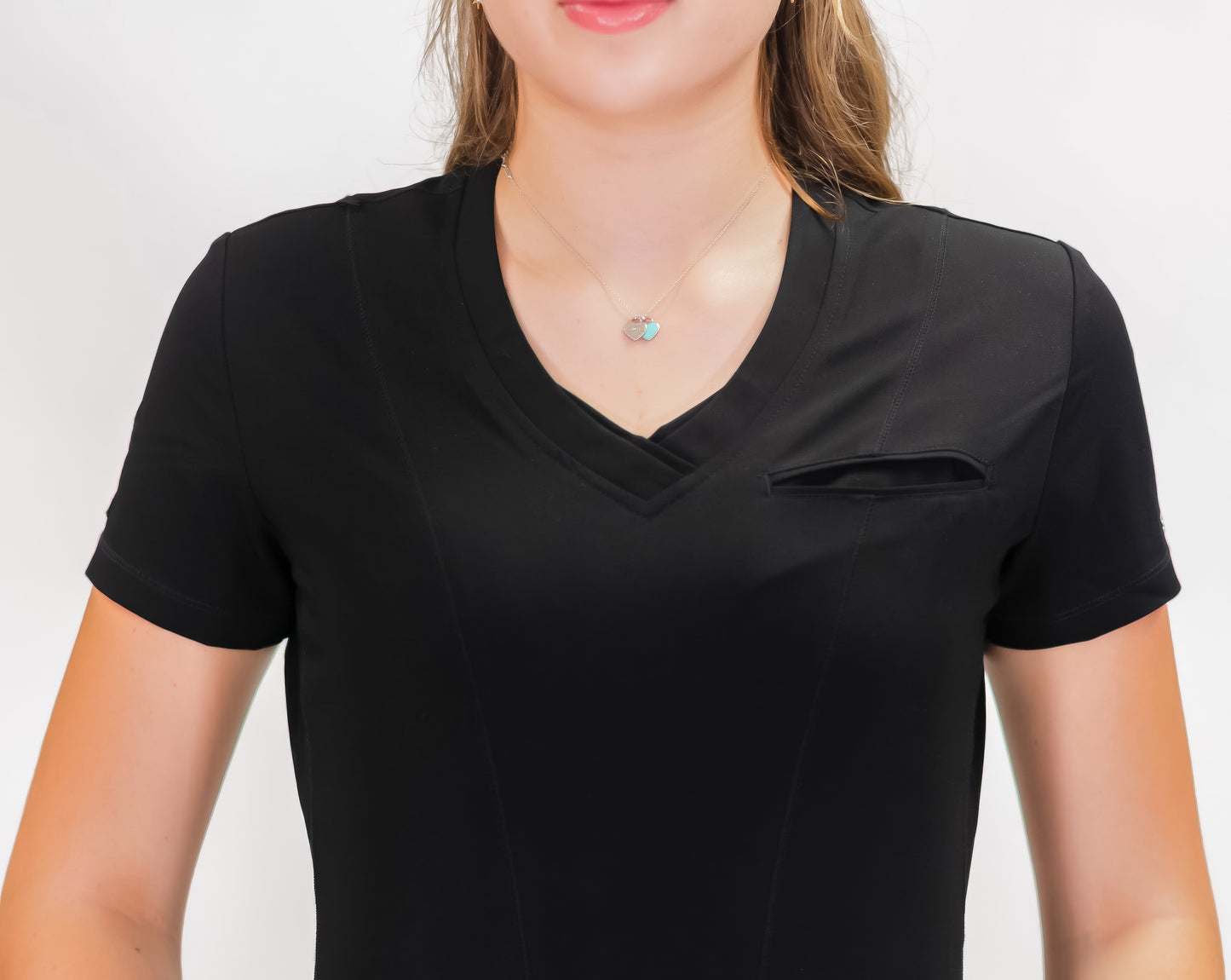 Women’s Waterproof Black Top, Scrubs style 300