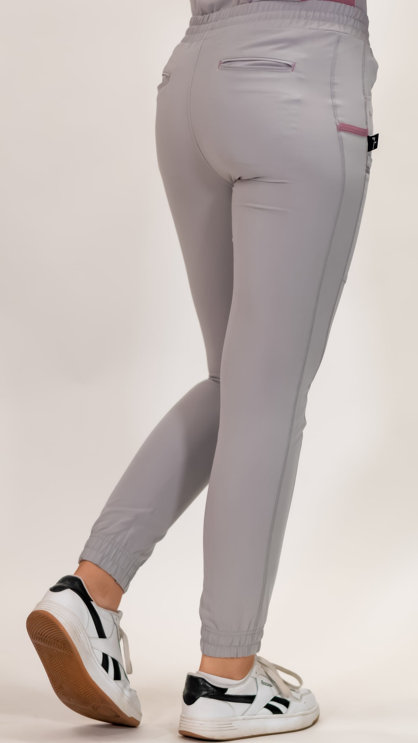 Women’s Waterproof Pearl Gray Jogger, Scrubs Style 300