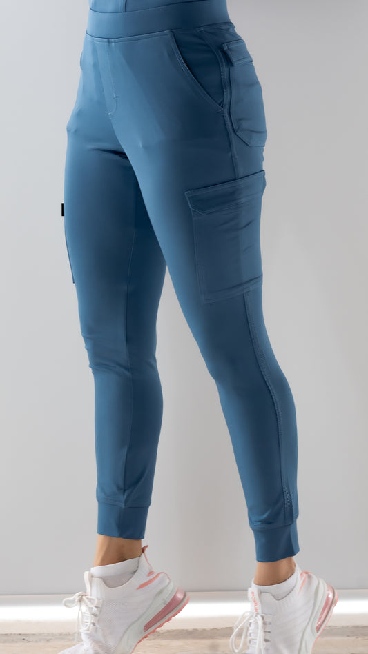 Women's Joggers 901 Cornflower Blue Super Stretch