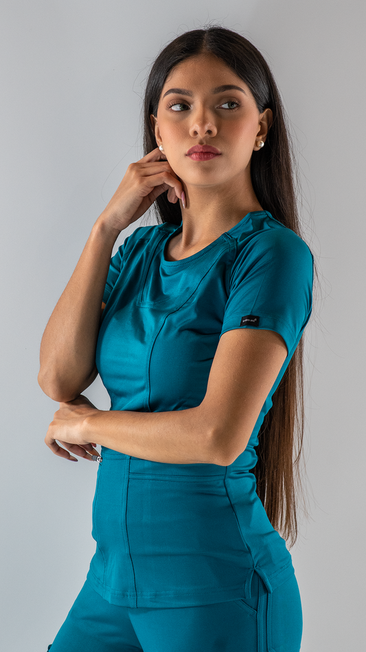 Women's Scrubs Super Stretch Top 901 Teal