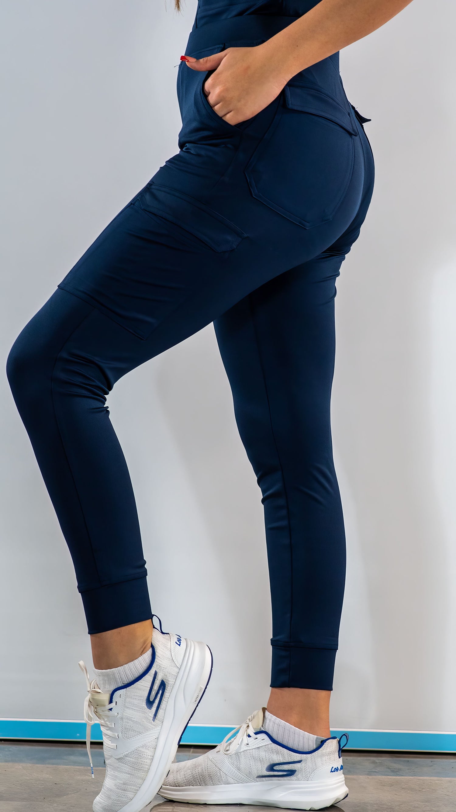 Women s Scrub Jogger Pants 901 Navy Blue