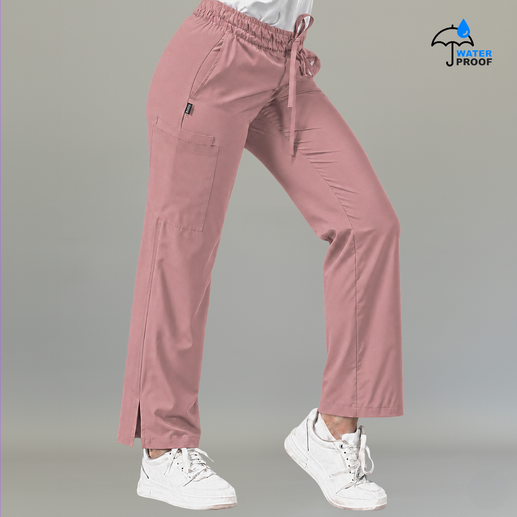 Women's Scrub Pants 502 Dusty Pink Lightweight