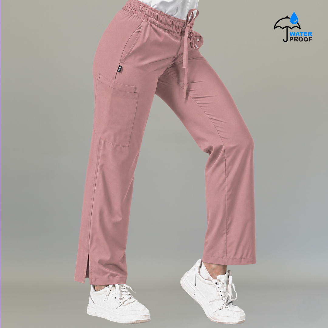 Women's Scrub Pants 502 Dusty Pink Lightweight