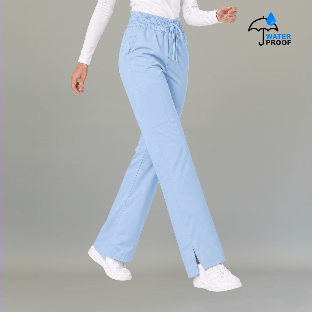 Women's Scrub Pants 502 Plumbago Blue Lightweight