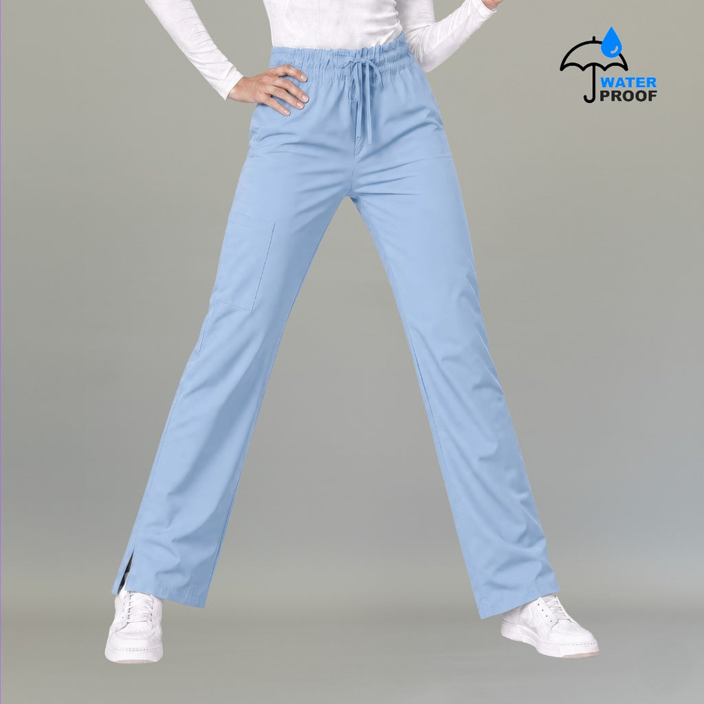 Women's Scrub Pants 502 Plumbago Blue Lightweight