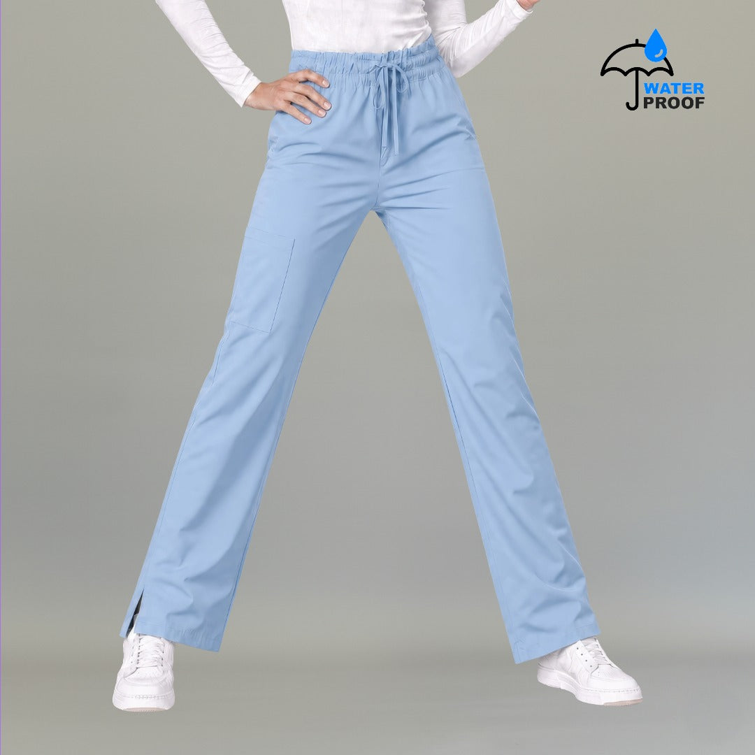 Women's Scrub Pants 502 Plumbago Blue Lightweight