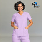 Women's Scrub Top 502 Lilac Lightweight
