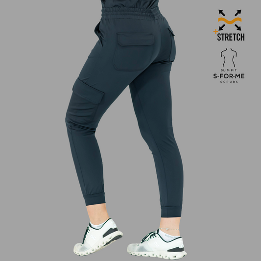 Women's Jogger Pants 910 Navy Blue, Super Stretch Scrubs