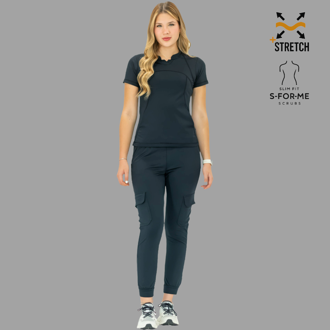 Women's Jogger Pants 910 Navy Blue, Super Stretch Scrubs
