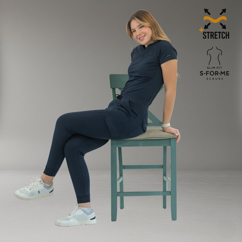 Women’s Jogger 905 Navy Blue, Super Stretch Scrubs