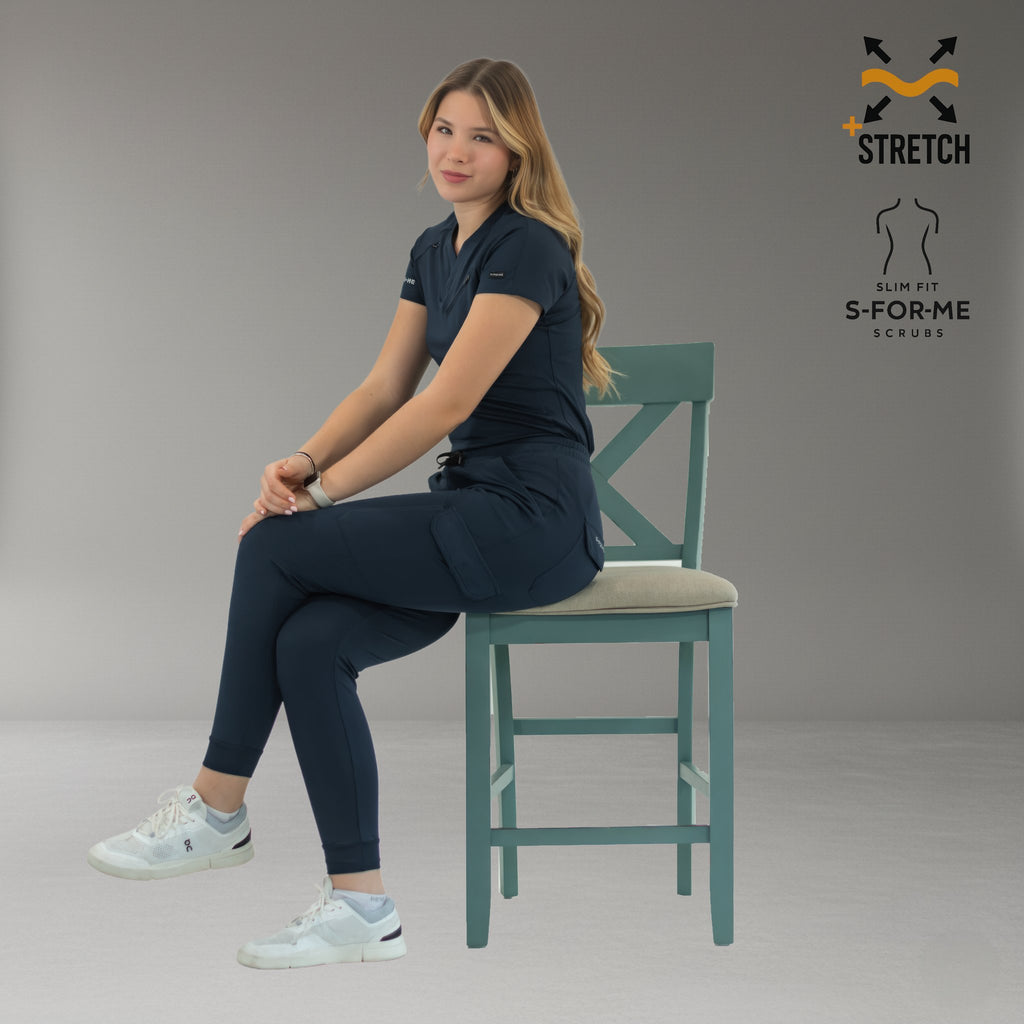 Women’s Jogger 905 Navy Blue, Super Stretch Scrubs