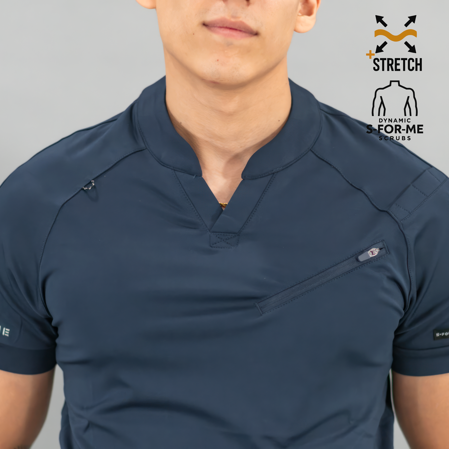 medical scrubs men's