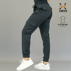 Women's Oxford Gray Scrub Jogger Pants | Super Stretch 4-Way | Style 910