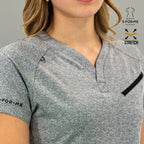 gray nurse tops