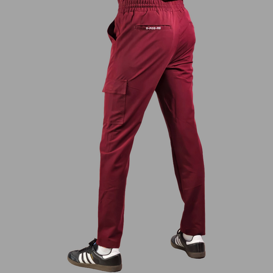Men’s Scrub Pants style 300 Burgundy