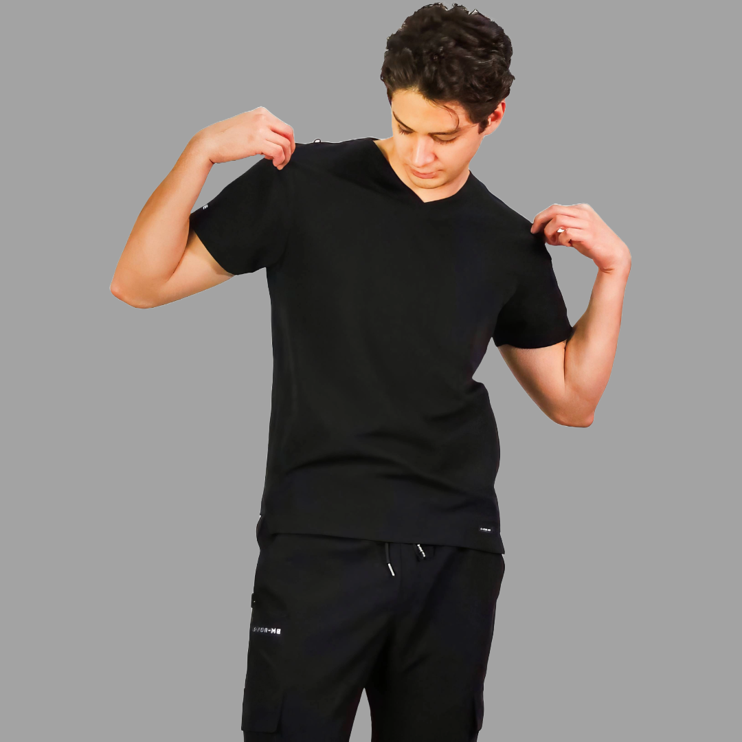 Men’s Scrub Top style 300 Black