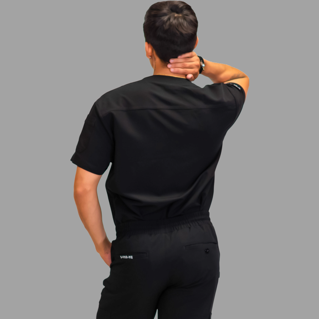 Men’s Scrub Top style 300 Black
