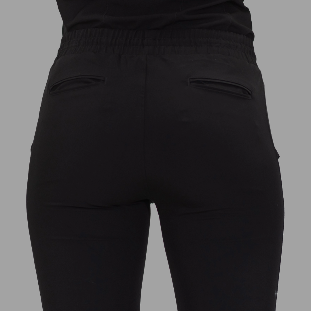 Women’s Waterproof Black Jogger, Scrubs Style 300