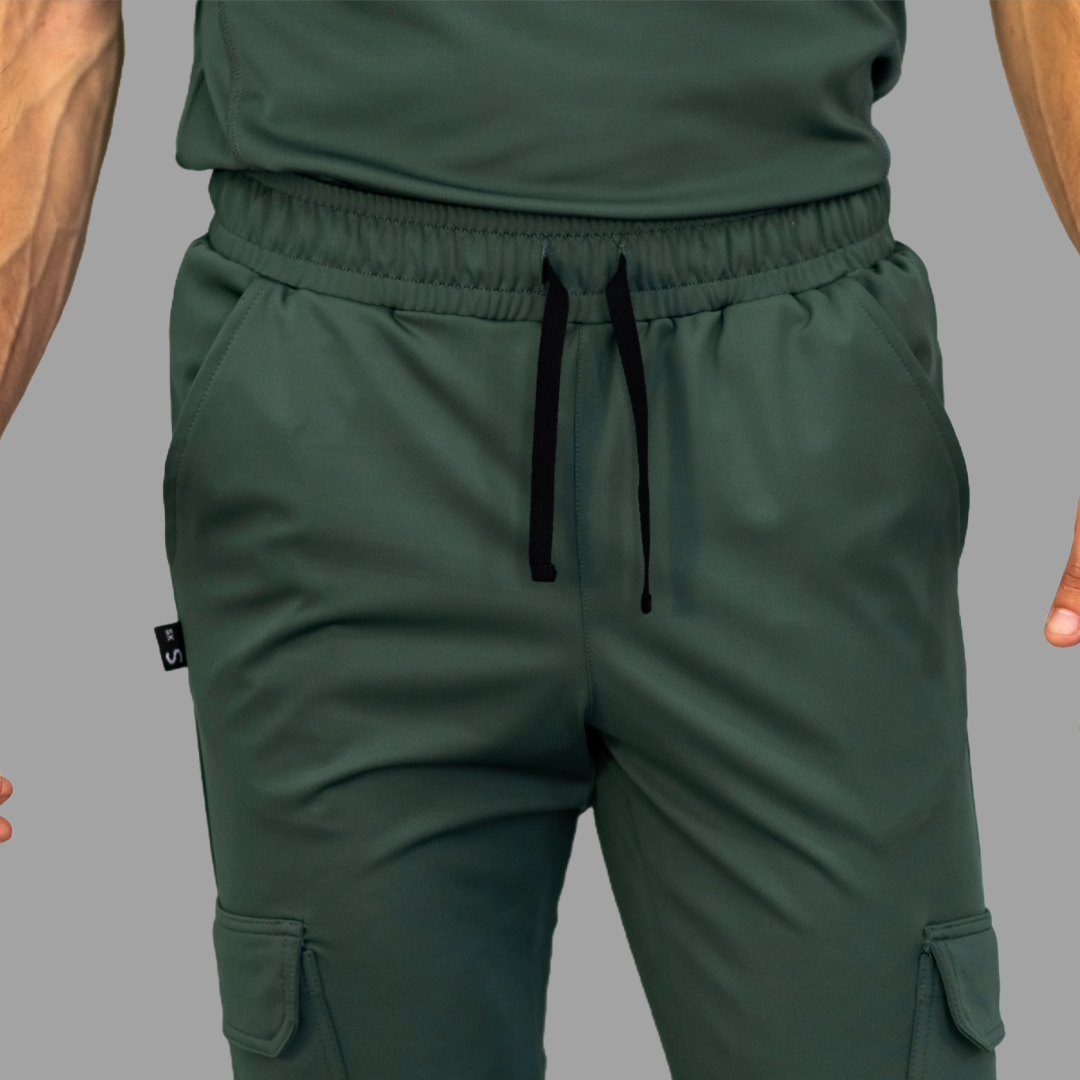 Men's Pants 910 Olive Green Super Stretch, Scrubs 910
