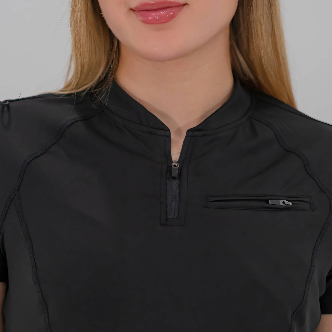 Women's Top 920 Black Super Stretch