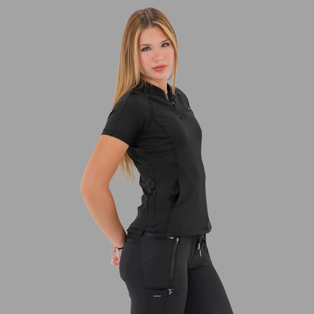 Women's Top 920 Black Super Stretch