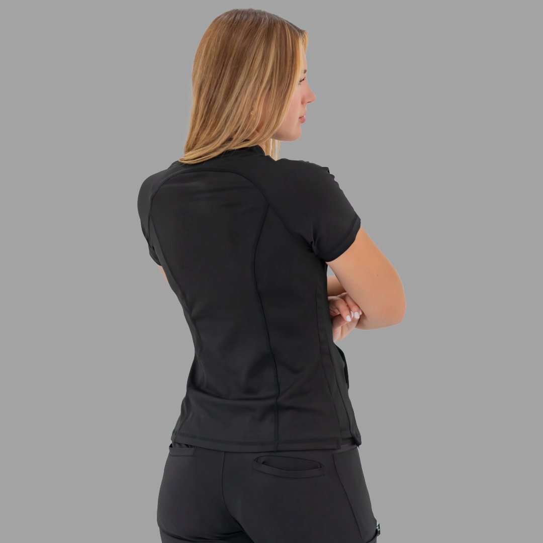 Women's Top 920 Black Super Stretch