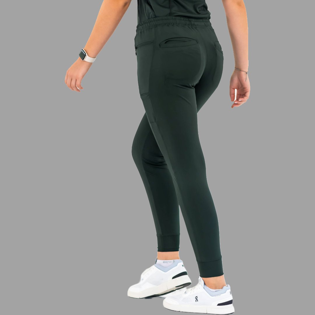 Women's Scrub Joggers 920 Super Stretch Bottle Green