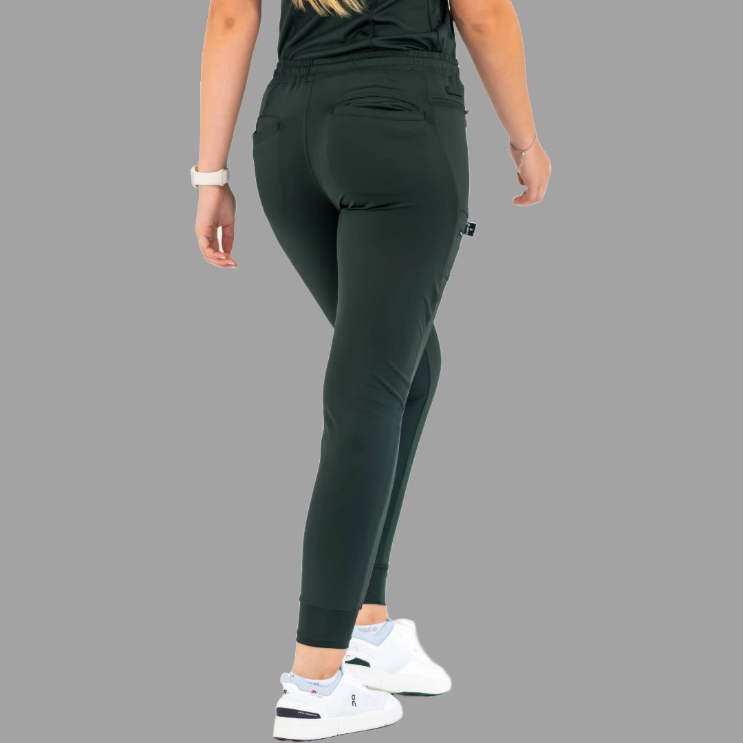 Women's Scrub Joggers 920 Super Stretch Bottle Green