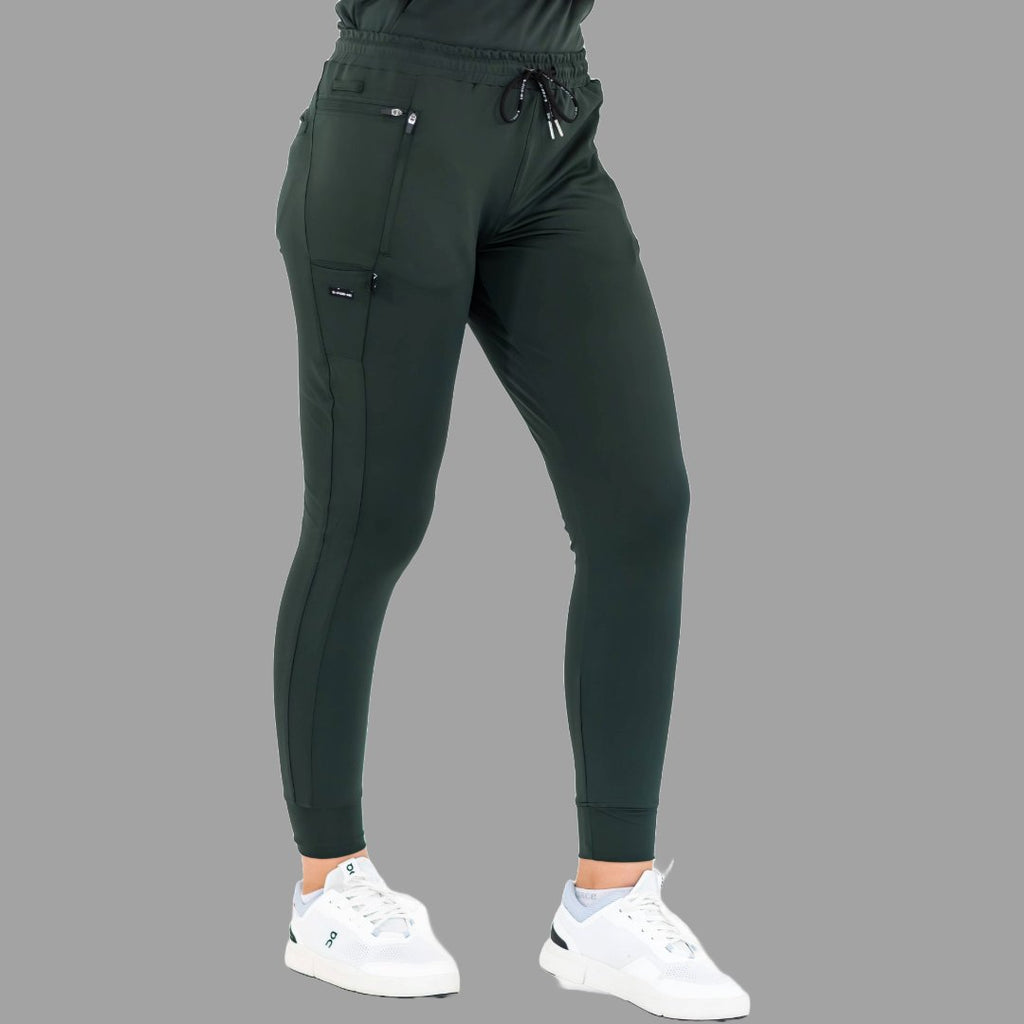 Women's Scrub Joggers 920 Super Stretch Bottle Green