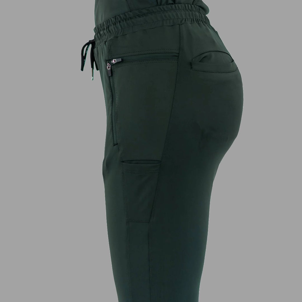 Women's Scrub Joggers 920 Super Stretch Bottle Green