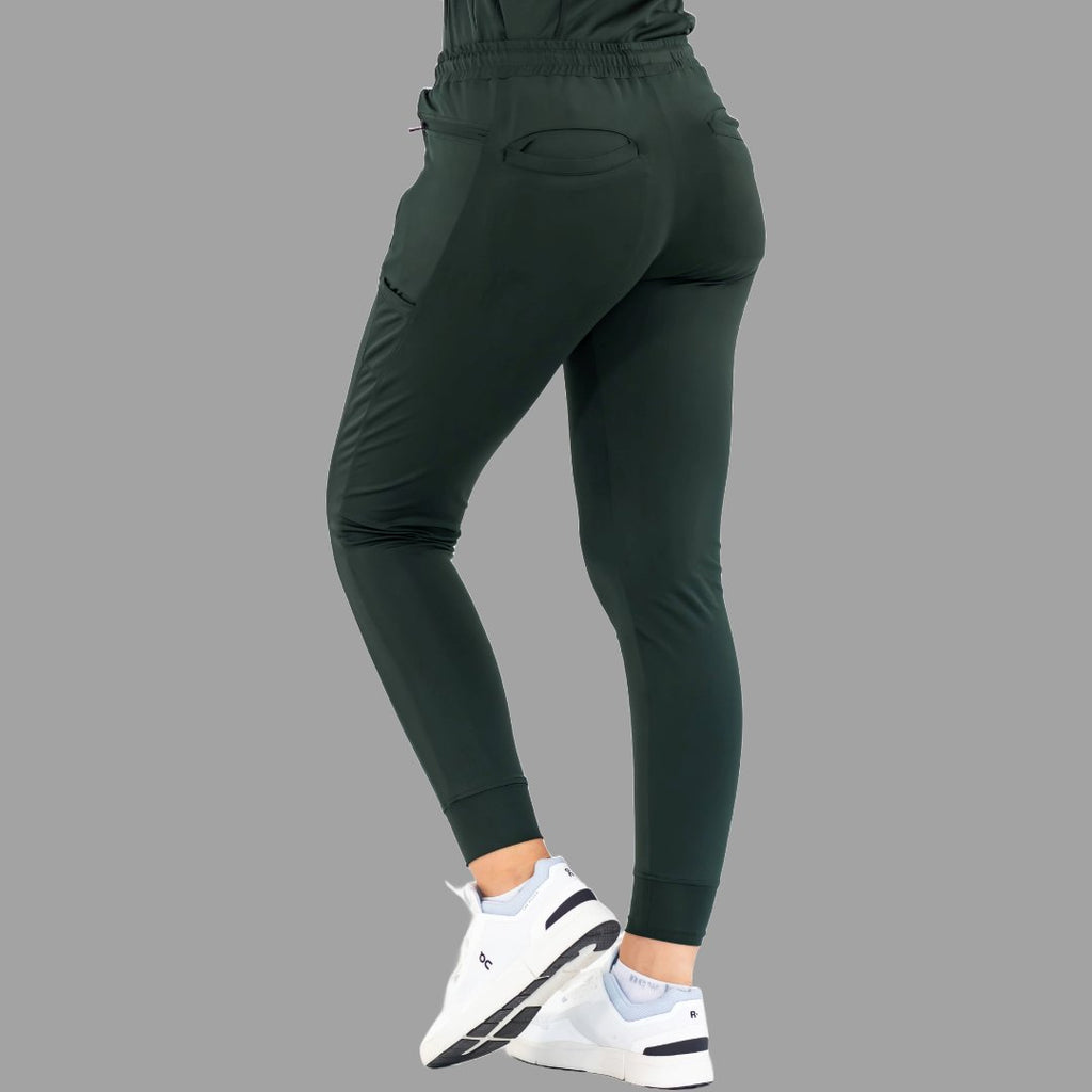 Women's Scrub Joggers 920 Super Stretch Bottle Green